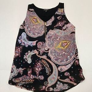 Express Women’s tank. Size small. Black Paisley.
